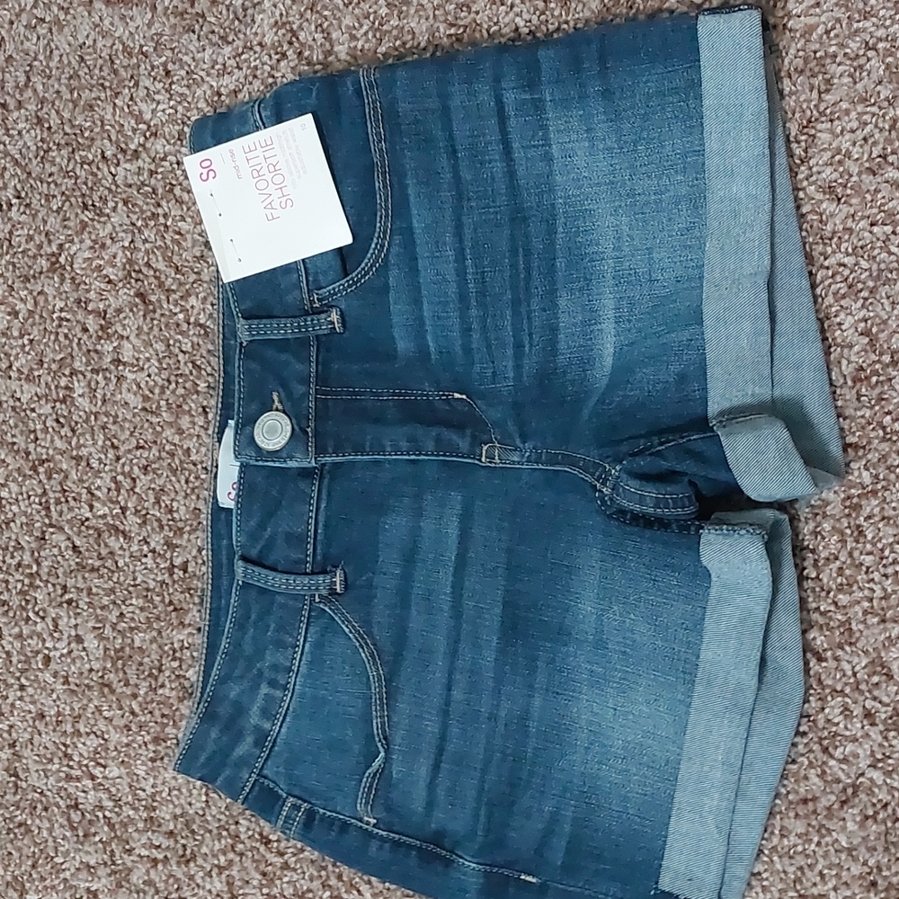 Dark blue shorts